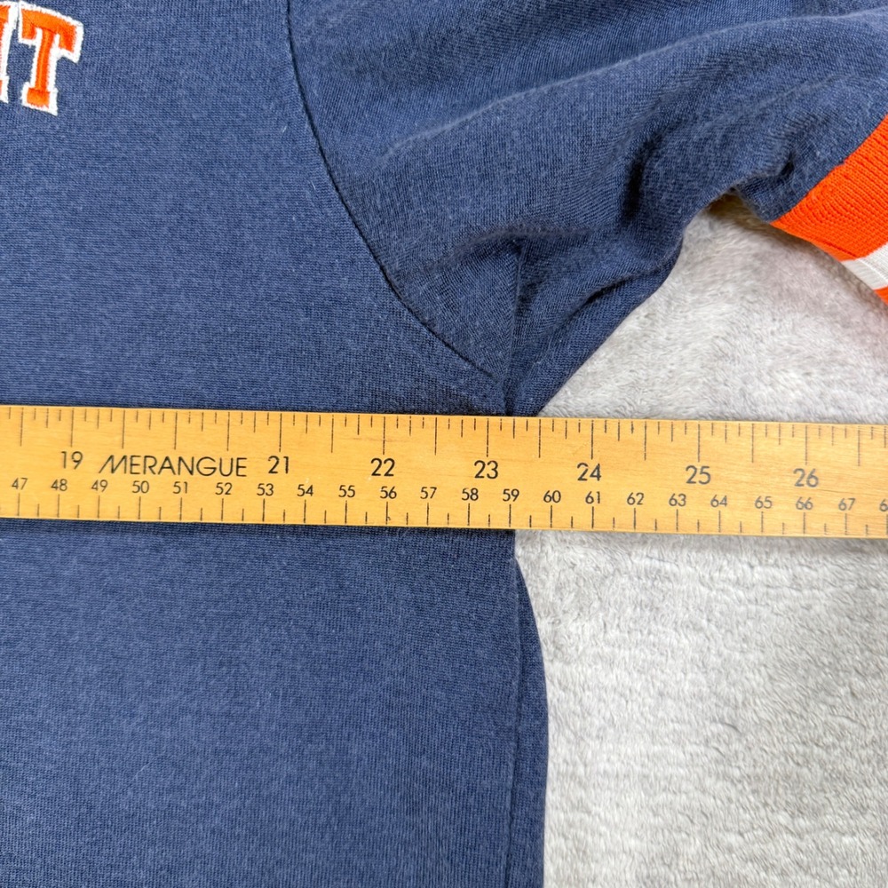 Detroit Tigers Shirt Mens Large Blue Jersey Tee Nike Cooperstown Collection - Picture 11 of 11